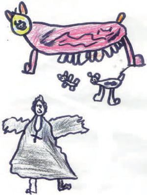 Desenho de criança - Embu