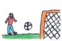 desenho de futebol