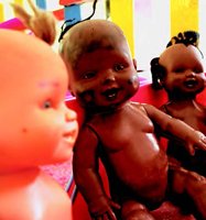 É importante oferecer bonecas de diferentes etnias (fotos: Estéfi Machado)